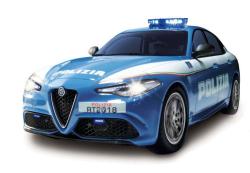 RE.EL Toys autodráha licencovaná Polizia 3v1 1:43 3 metry, 3 sestavy, LED světla