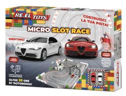 Re.el toys Micro Slot RACE 1:87 Alfa (VÝPRODEJ)