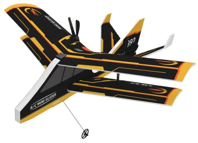 Reel Toys RC letadlo Sky Pilot Aero 2,4 GHz černé