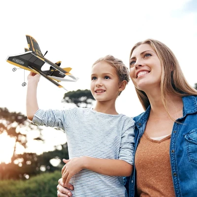 Reel Toys RC letadlo Sky Pilot Aero 2,4 GHz černé