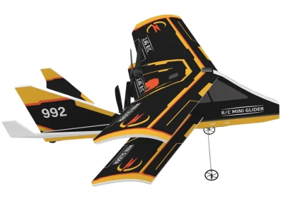 Reel Toys RC letadlo Sky Pilot Aero 2,4 GHz černé