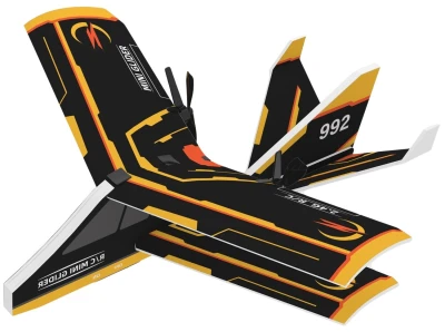 Reel Toys RC letadlo Sky Pilot Aero 2,4 GHz černé