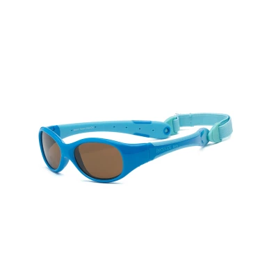 Real Shades Sluneční brýle Explorer 0+ modré/světle modré