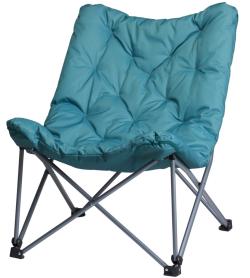 Redcliffs Skladacia stolička s polstrovaním modrá
