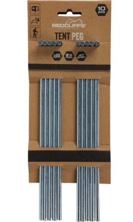 Redcliffs Stanové kolíky jehla 23 cm - 10 ks Redcliffs Stanové kolíky jehla 23 cm - 10 ks