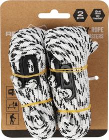 Redcliffs Stanové šňůry bílé 2 ks Redcliffs Stanové šňůry bílé 2 ks