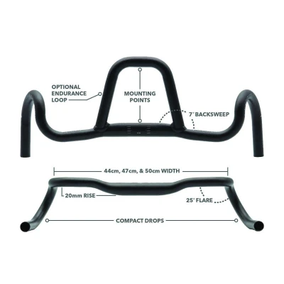 Redshift řidítka Kitchen Sink Standard 47cm
