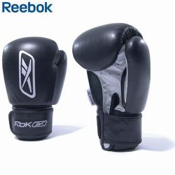 Reebok Tréninkové boxovací rukavice černé Reebok Tréninkové boxovací rukavice černé