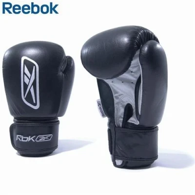 Reebok Tréninkové boxovací rukavice černé Reebok Tréninkové boxovací rukavice černé