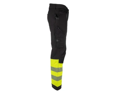 Bennon REFLECTOS Trousers black/yellow