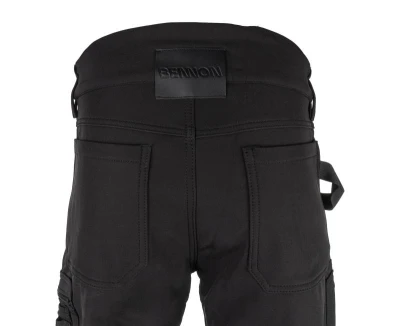 Bennon REFLECTOS Trousers black/yellow
