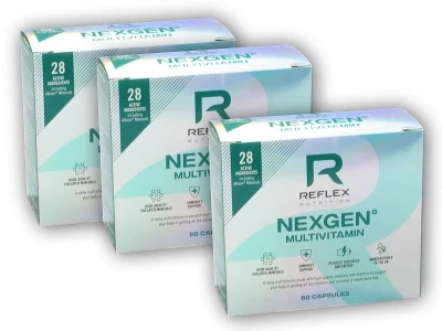 Reflex Nutrition 2x Nexgen 60 kapslí + 1x ZDARMA (VÝPRODEJ) Reflex Nutrition 2x Nexgen 60 kapslí + 1x ZDARMA (VÝPRODEJ)