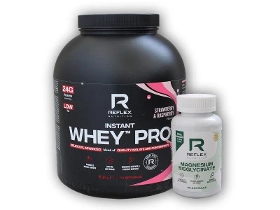 Reflex Nutrition Instant Whey PRO 2200g + Magnesium Bisglycinate 90 kapslí ZDARMA