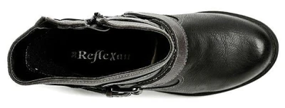 Reflexan 10450-02 černá dámská kotníčková obuv