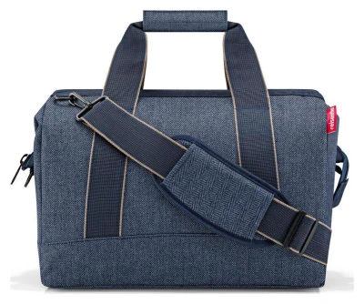 Reisenthel Allrounder L Herringbone Dark Blue taška