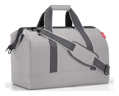 Reisenthel Allrounder L Herringbone Grey cestovní taška