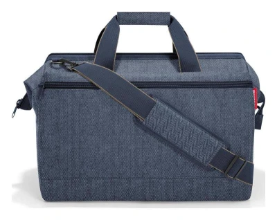 Reisenthel Allrounder L Pocket Herringbone Dark Blue