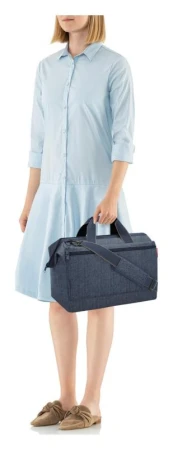 Reisenthel Allrounder L Pocket Herringbone Dark Blue