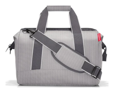 Reisenthel Allrounder M Herringbone Grey cestovní taška