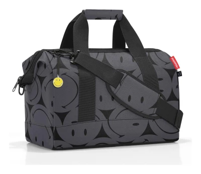Reisenthel Allrounder M Smiley grey taška přes rameno