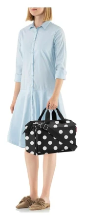 Reisenthel Allrounder S Pocket Dots White cestovní taška