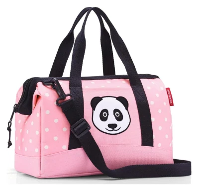 Reisenthel Allrounder XS Kids Panda Dots Pink dětská taška