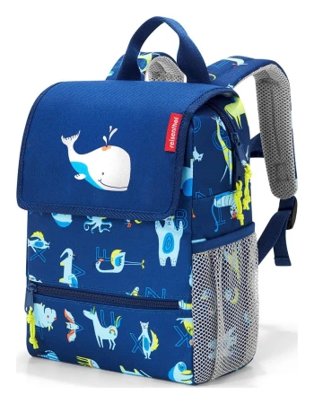 Reisenthel Backpack Kids ABC friends modrý dětský batoh