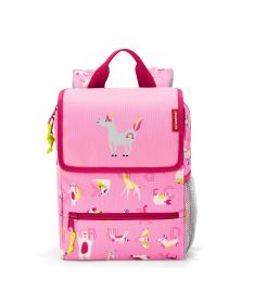 Reisenthel Backpack Kids Abc friends pink batoh