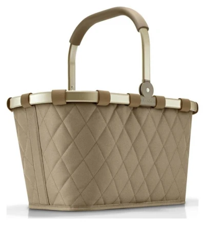 Reisenthel Carrybag Frame Rhombus Olive piknikový koš