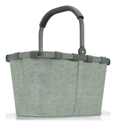 Reisenthel Carrybag Frame Twist Sage skládací nákupní košík