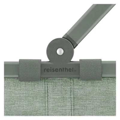 Reisenthel Carrybag Frame Twist Sage skládací nákupní košík