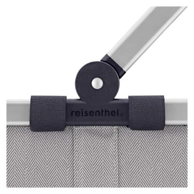 Reisenthel Carrybag Herringbone Grey skládací nákupní košík