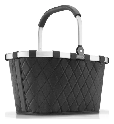 Reisenthel Carrybag Rhombus Black skládací nákupní košík