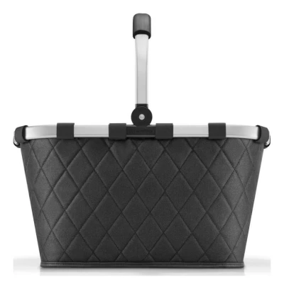 Reisenthel Carrybag Rhombus Black skládací nákupní košík