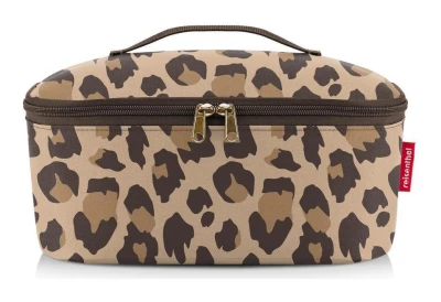Reisenthel Coolerbag M Pocket Leo Macchiato hnědá chladicí taška