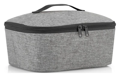 Reisenthel CoolerBag M Pocket Twist Silver chladicí taška