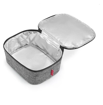 Reisenthel CoolerBag M Pocket Twist Silver chladicí taška