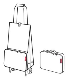 Reisenthel Foldabletrolley Black taška