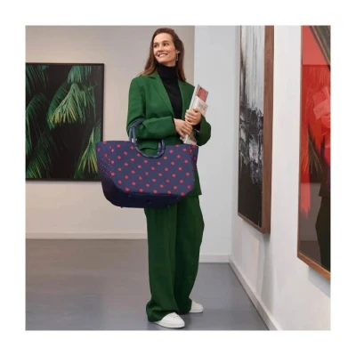 Reisenthel Loopshopper L Frame Mixed Dots Red nákupní taška