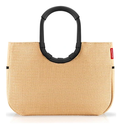 Reisenthel Loopshopper L Frame Raffia black kabelka