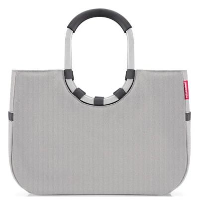 Reisenthel Loopshopper L Herringbone Grey kabelka