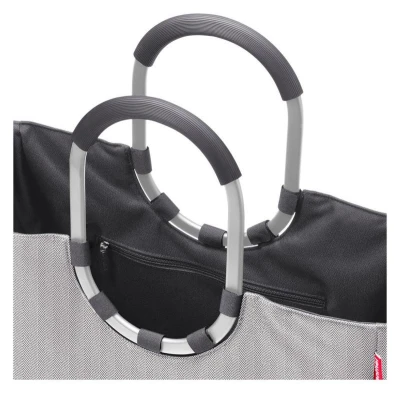 Reisenthel Loopshopper L Herringbone Grey kabelka