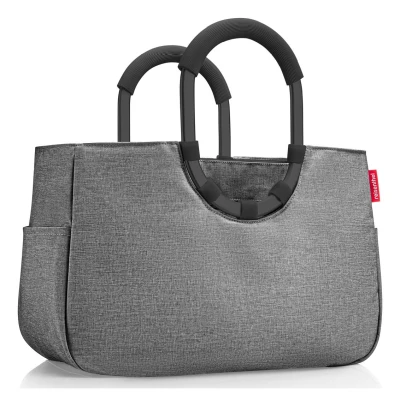 Reisenthel Loopshopper M Frame Twist Silver nákupní taška