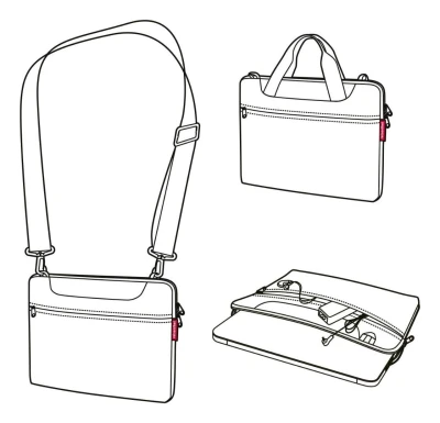 Reisenthel Netbookbag černá taška na notebook