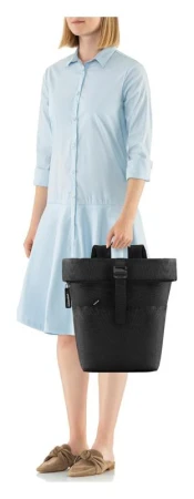 Reisenthel Rolltop Backpack Black batoh
