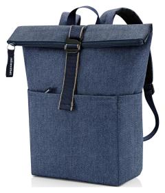 Reisenthel Rolltop Backpack Herringbone Dark Blue batoh