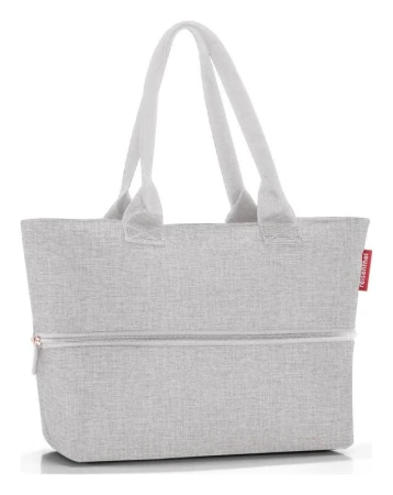 Reisenthel Shopper E1 Twist světle šedá dámská kabelka