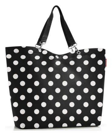 Reisenthel Shopper XL Dots White dámská kabelka