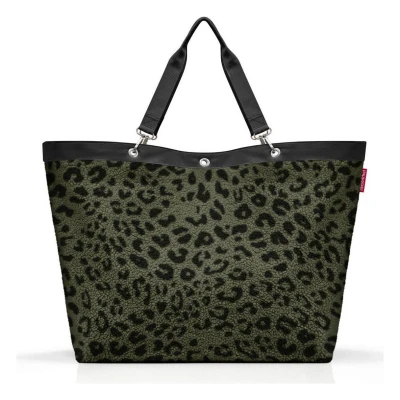 Reisenthel Shopper XL Teddy leo olivová taška přes rameno