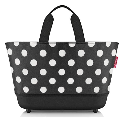 Reisenthel Shoppingbasket Dots White skládací nákupní košík